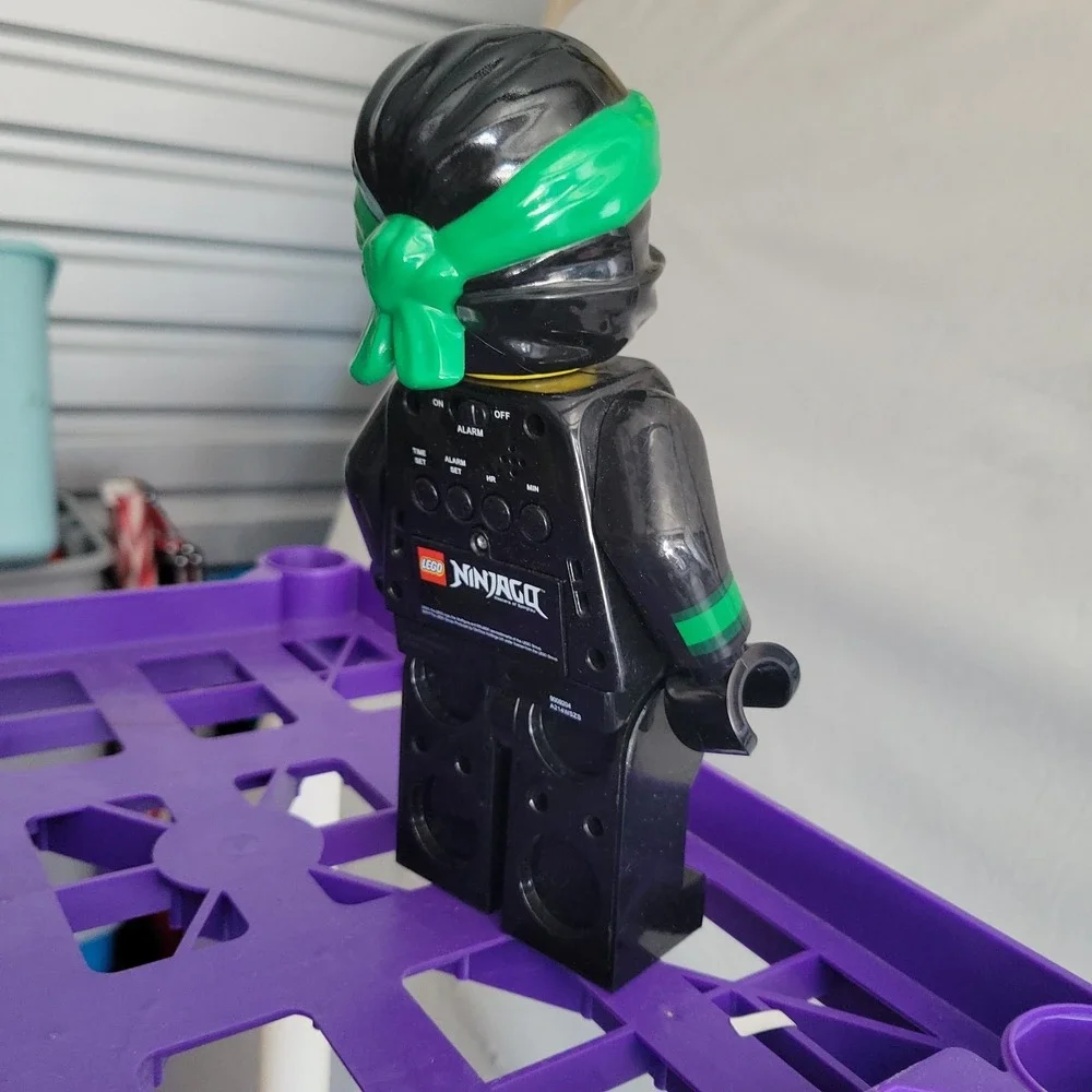 LEGO Ninjago Cole Light Up Digital Alarm Clock 9.5